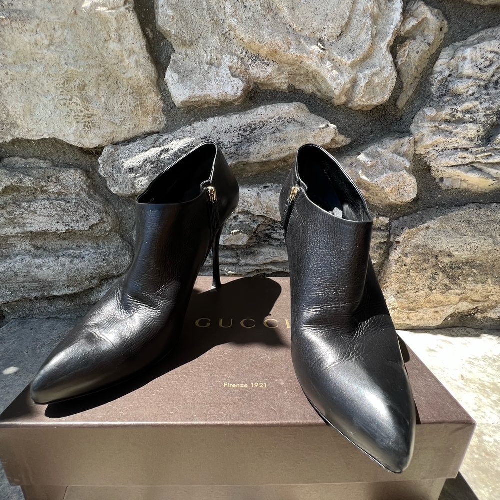 Gucci Darwin Nero Booties Size 40 - Picture 8 of 10